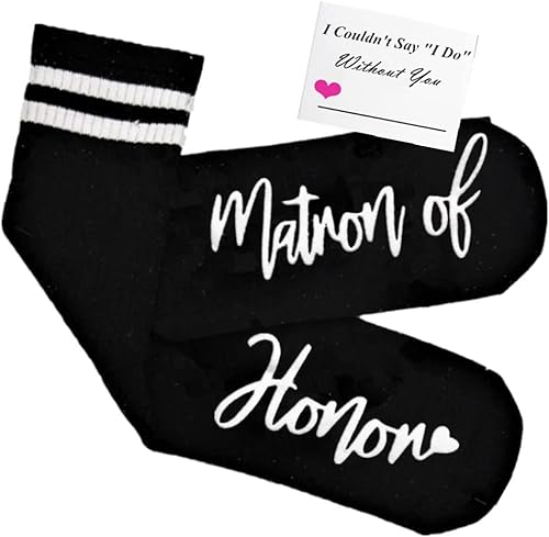 PAIXUN Regalos de dama de honor para mujeres, regalos de boda, propuesta, regalos de despedida de soltera, decoraciones de calcetines de novia