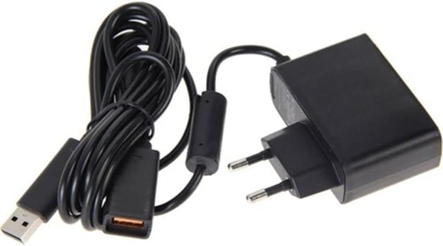 CAFELE Xbox 360 Kinect Güç Adaptörü, Siyah