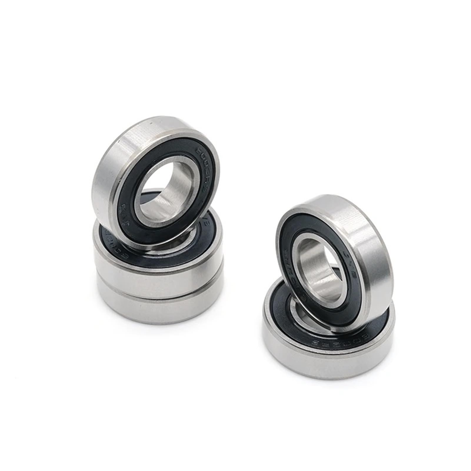 Roulements rigides à billes Lot de 5 roulements à billes à gorge profonde à une rangée ABEC-7 6002 2RS 15 x 32 x 9 mm 6002-2RS
