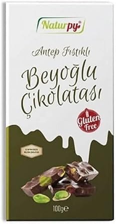 Naturpy Gluten-Free Beyo lu Chocolate with Pistachios