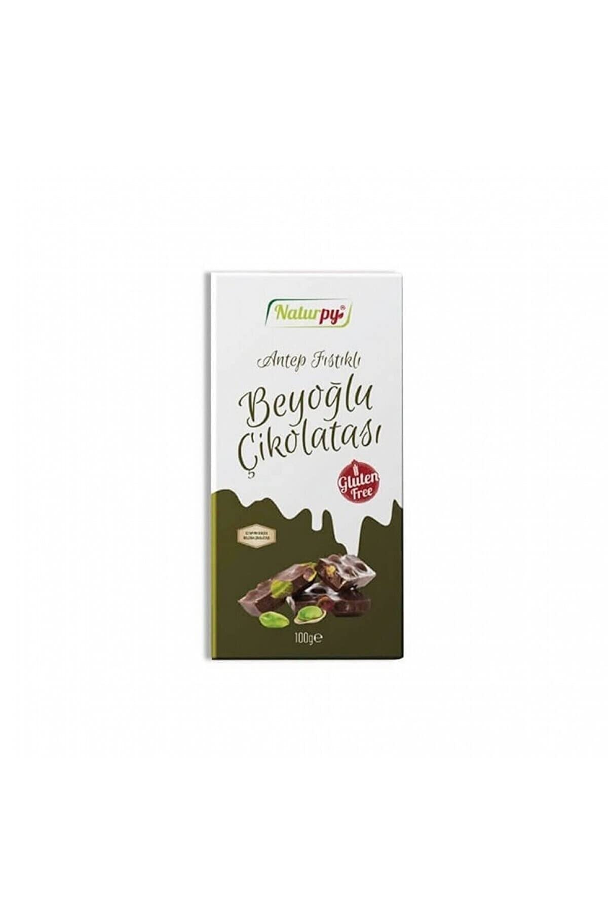 Naturpy Glutensiz Antep Fıstıklı Beyoğlu Çikolatası