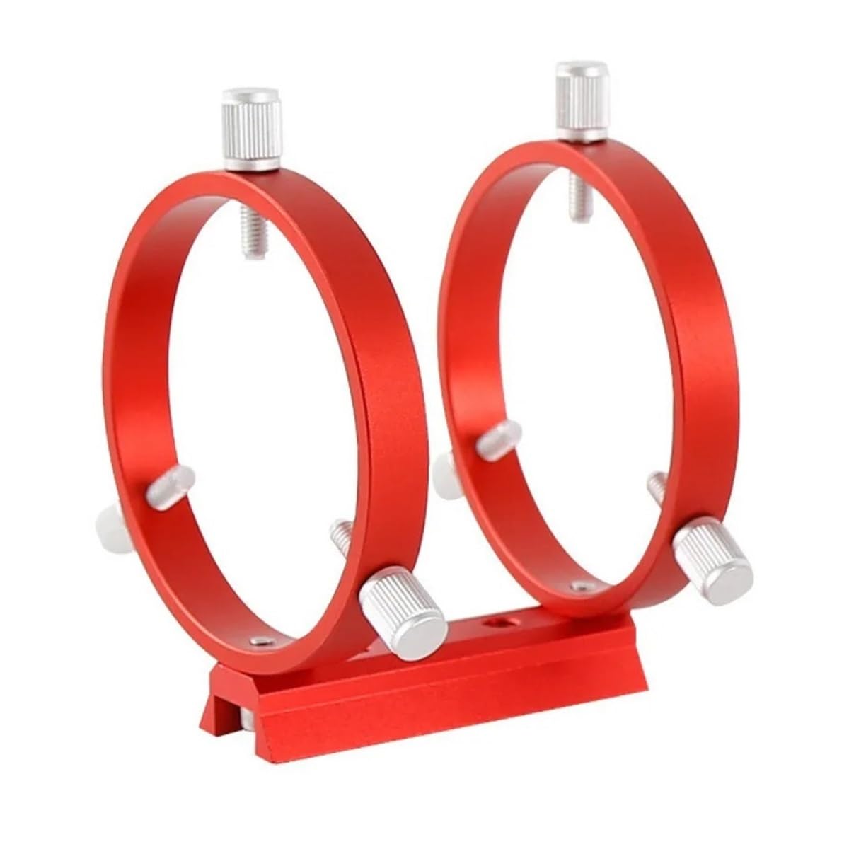 Accesorios para telescopios: montura de visor 90mm con tornillos de ajuste 7