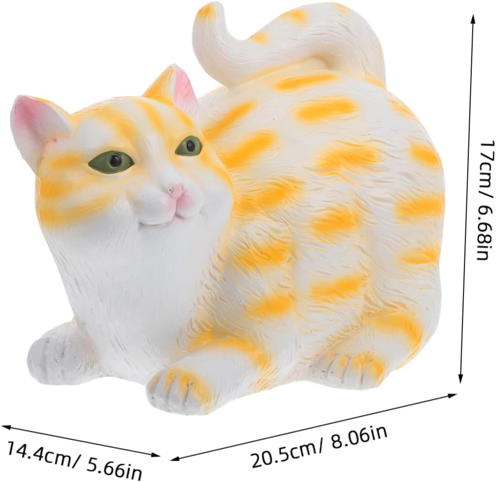 Cat Butt Tissue Box Holder in Resin for Bedroom Bathroom Decor image 2