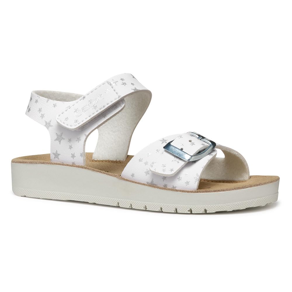 GEOX Sandal Costarei Girl White, Size: 26