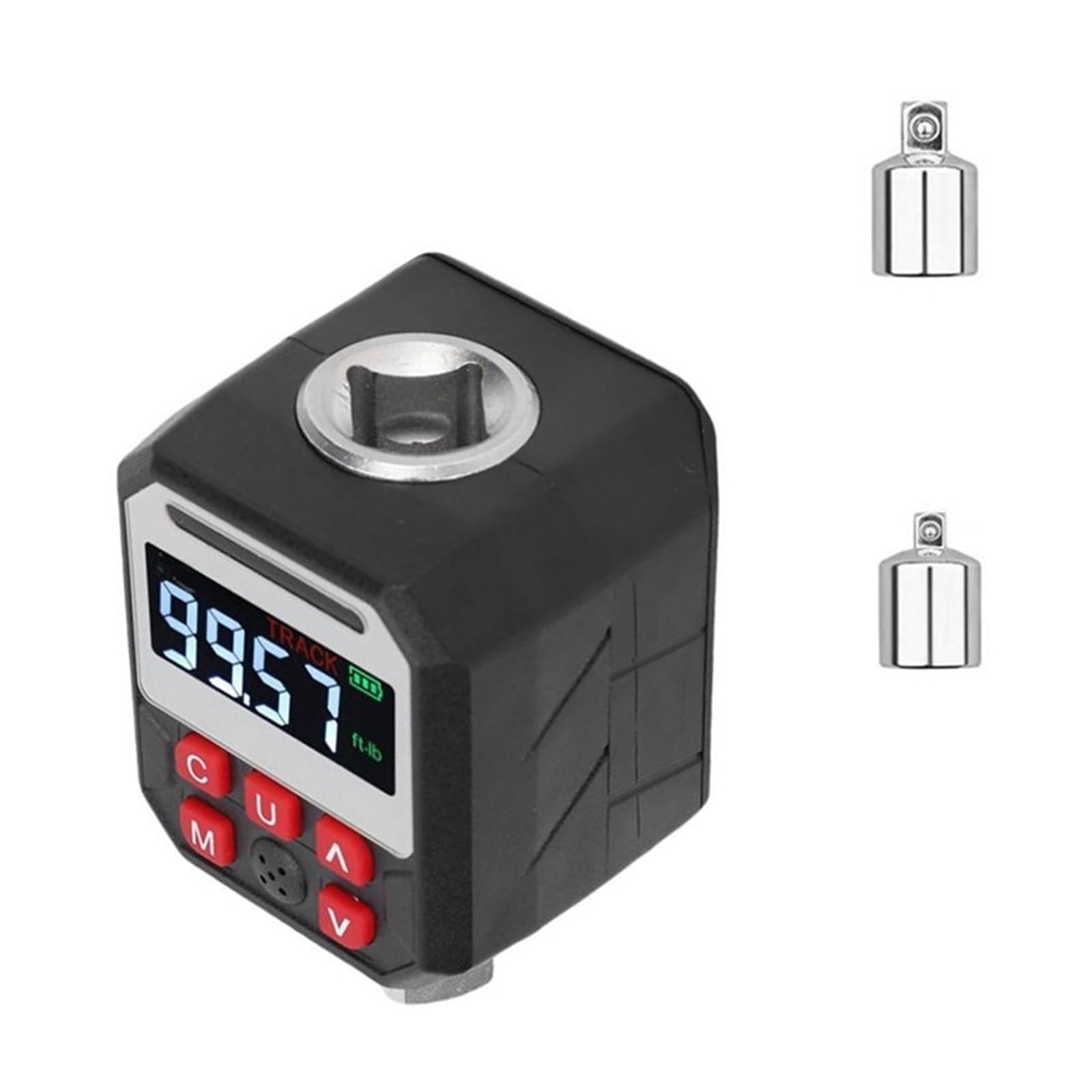 LNHHG Digital Torque Wrench Adapter 1/2" Drive ±2% Precise Resolution of Preset Value Torsion Meter(10-200Nm)
