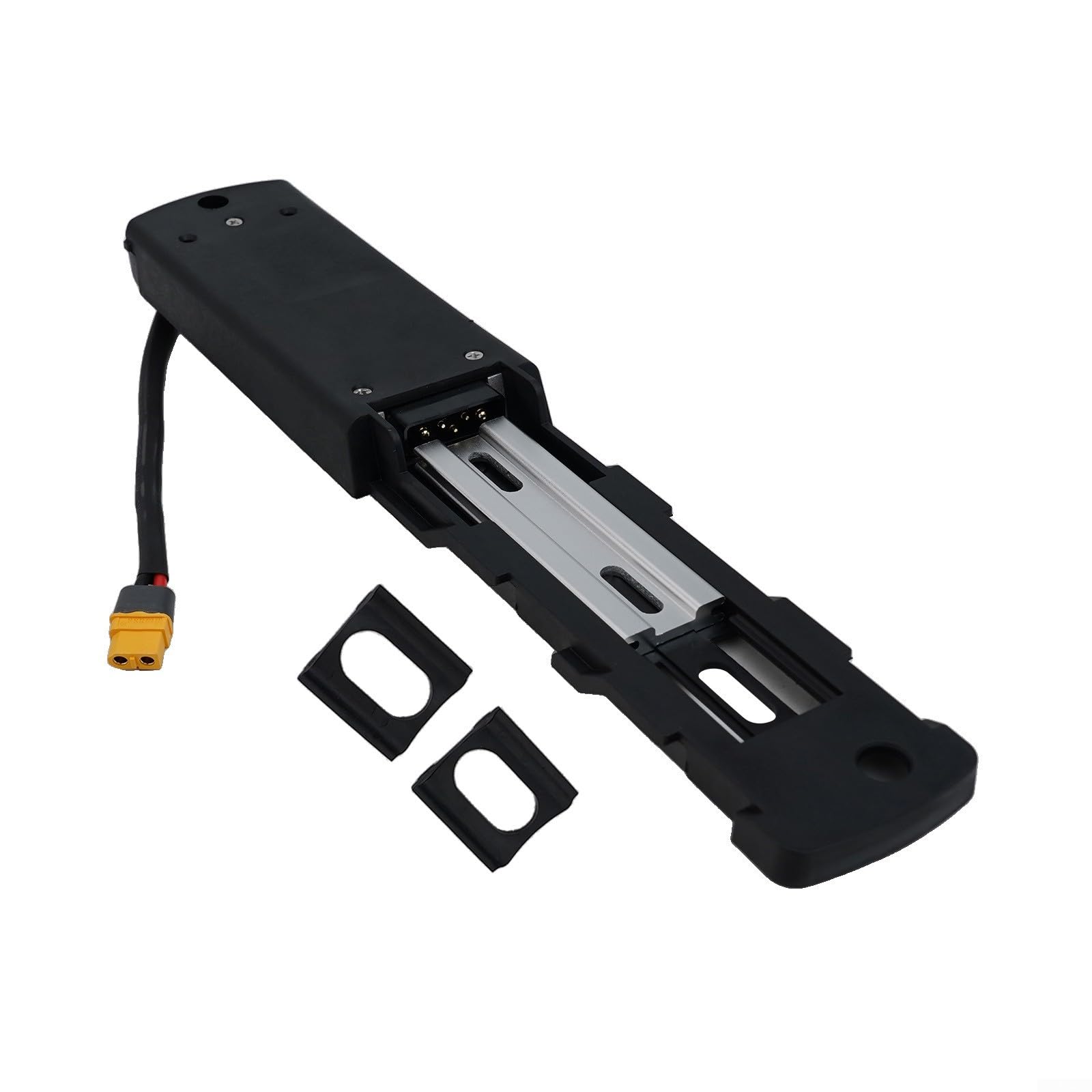 Staffa di montaggio per batterie Hailong 2 E-bike con configurazione a 5 poli e supporto connettore integrato