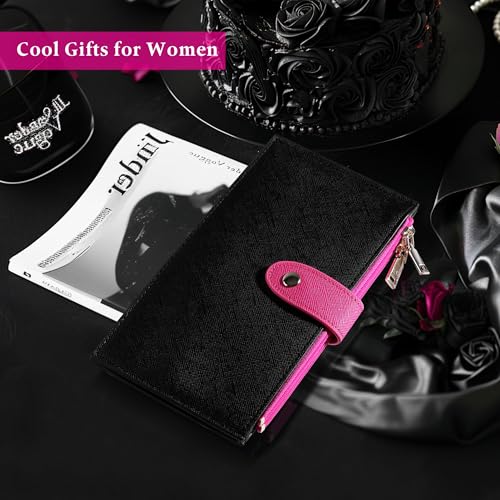 Image of Travelambo RFID Wallet Women Bifold Multi Card Wallet Case with Zipper Pocke Credit Card Holder for Women