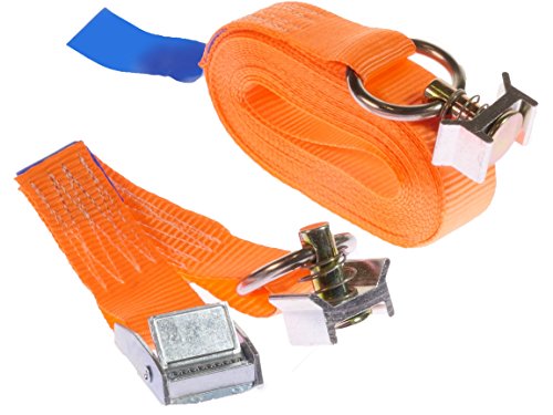 10 x 250 kg 5 m Cinghie con fibbia e occhiello per...