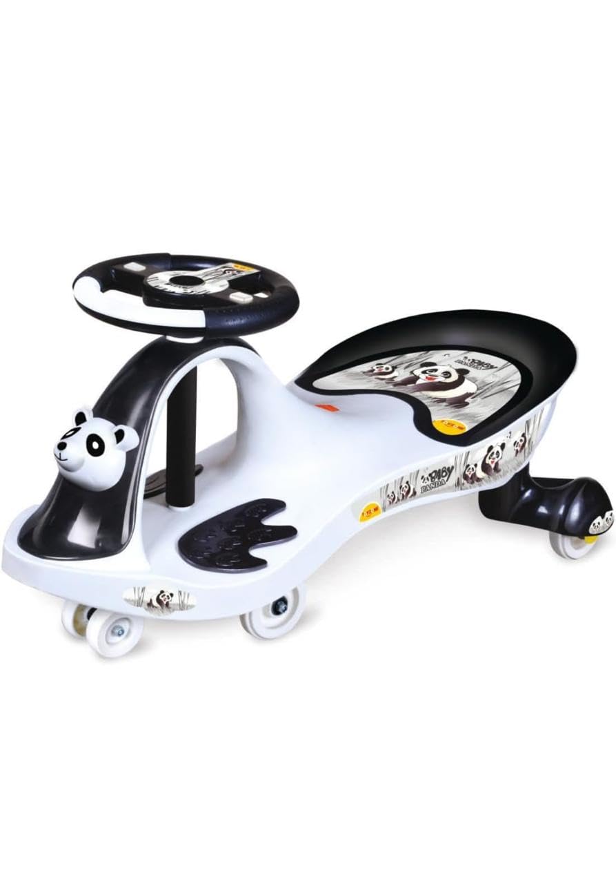 Toyzone Baby Panda Magic Car-50940 | Baby Car| Kids Car| Toy Car| Push Car| Swing Car| Ride on Car with Music & Lights