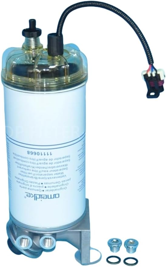 3817516 3885572 Fuel Filter/Water Separator Assembly Compatible With Volv D12D-A MG,D12D-B MH,D12C-A MP,D12D-B MP,D12D-A MH,D12D-A MP,D12D-D MP