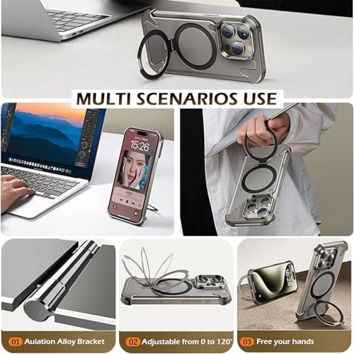 Coque iPhone 16 Pro Max anti-rayures ultra fine en cuir véritable