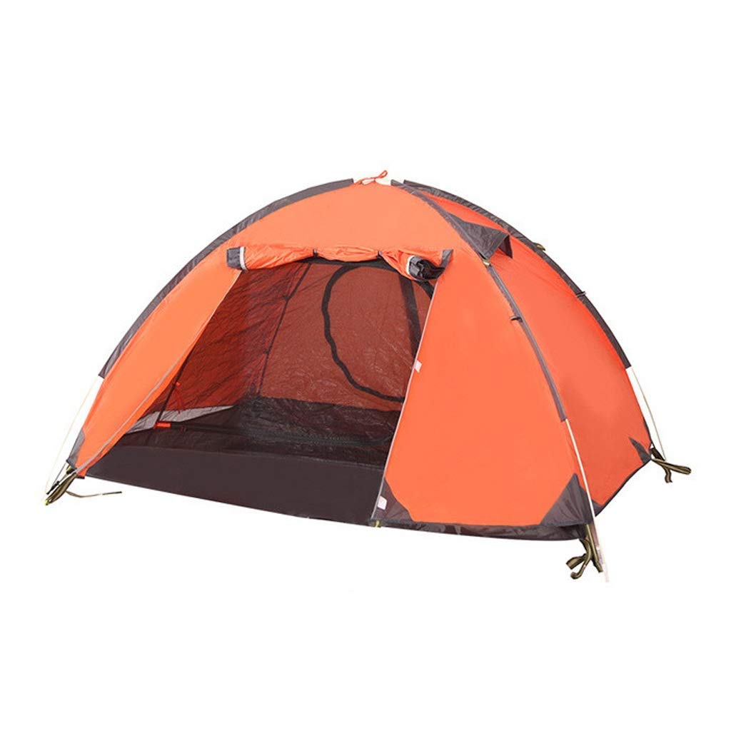 Przenośny namiot Campitent 1-2 Man Double Layer Wodoodporny 4-sezonowy rodzinny namiot zewnętrzny Automatyczny namiot typu pop-up, 2 kolory
