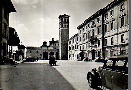 CARTOLINA 20075 Rieti Piazza Cesare Battisti V.TA 1954