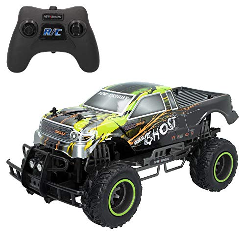 New Bright - Coche teledirigido 4x4 niños 6 años Escala 1:10 Camo Jungle (46566)