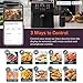 COSORI Air Fryer Pro Smart 5.8QT that Roast, Bake, 3-Way Control, 12-IN-1 Customizable Functions, Online Recipes, Detachable Basket, Works with Alexa & Google Assistant