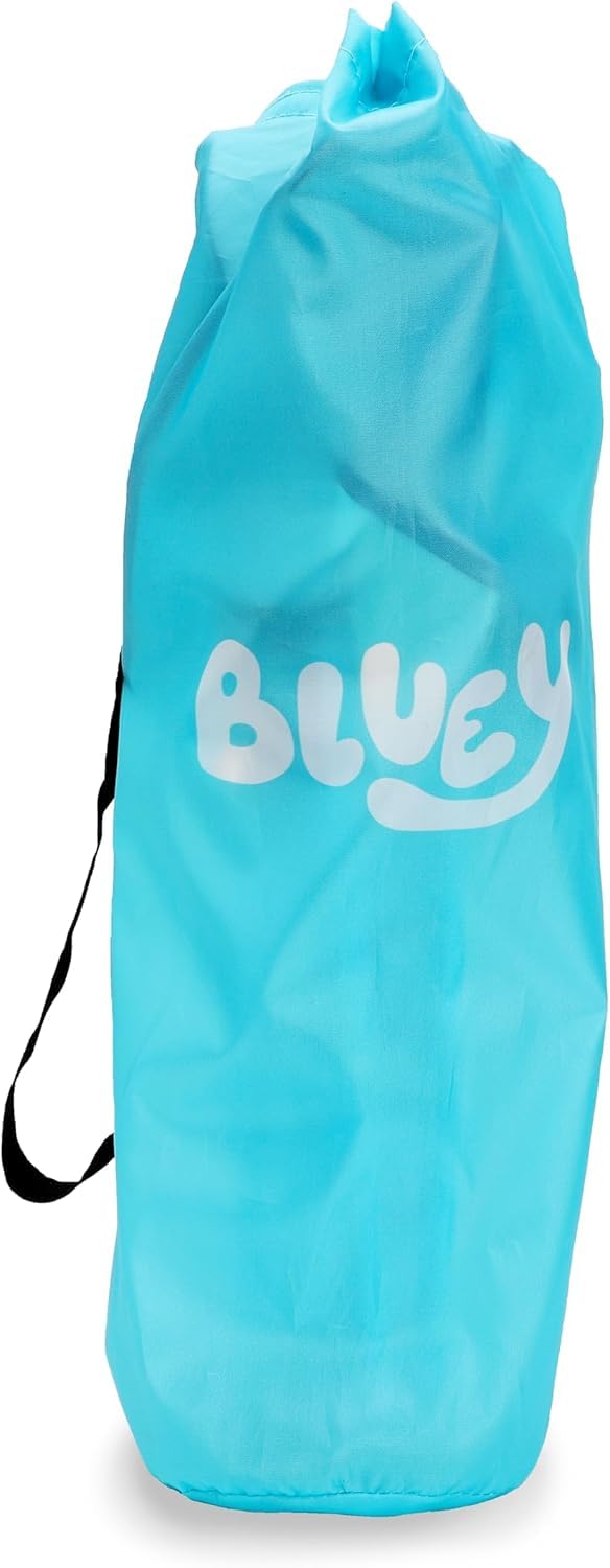 Toyland® Bluey & Bingo sedia da campeggio pieghevole per bambini con portabicchieri e borsa portaoggetti - Perfetta per gite in campeggio, spiaggia e giardino