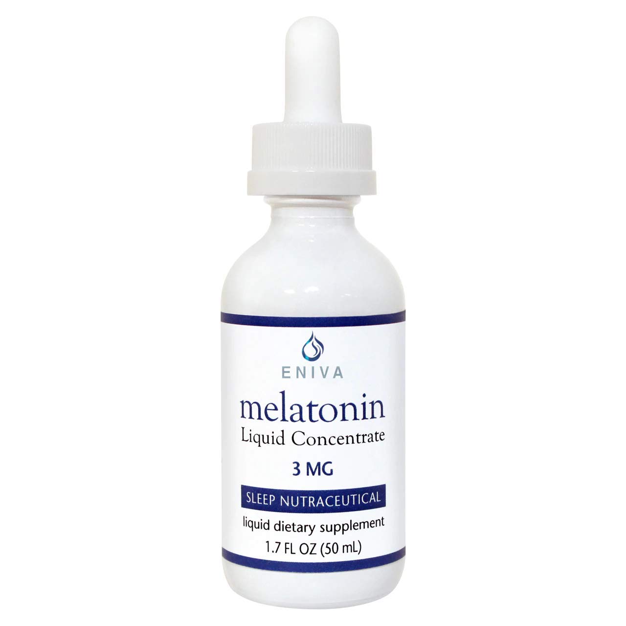 Amazon.com: Eniva Health Melatonin Drops | 3 MG | Max Strength Sleep Aid  Liquid Drops, Fast Acting Natural Sleep Support, Wake Rested, Fall Asleep  Faster, Vegan, Gluten Free, NonGMO, Natural Flavor -