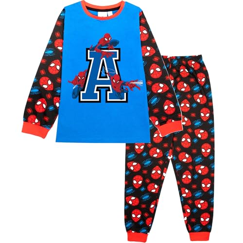 Pyjama hiver personnalisé Spider-Man vêtement nuit douillet garçon 3 4 ans