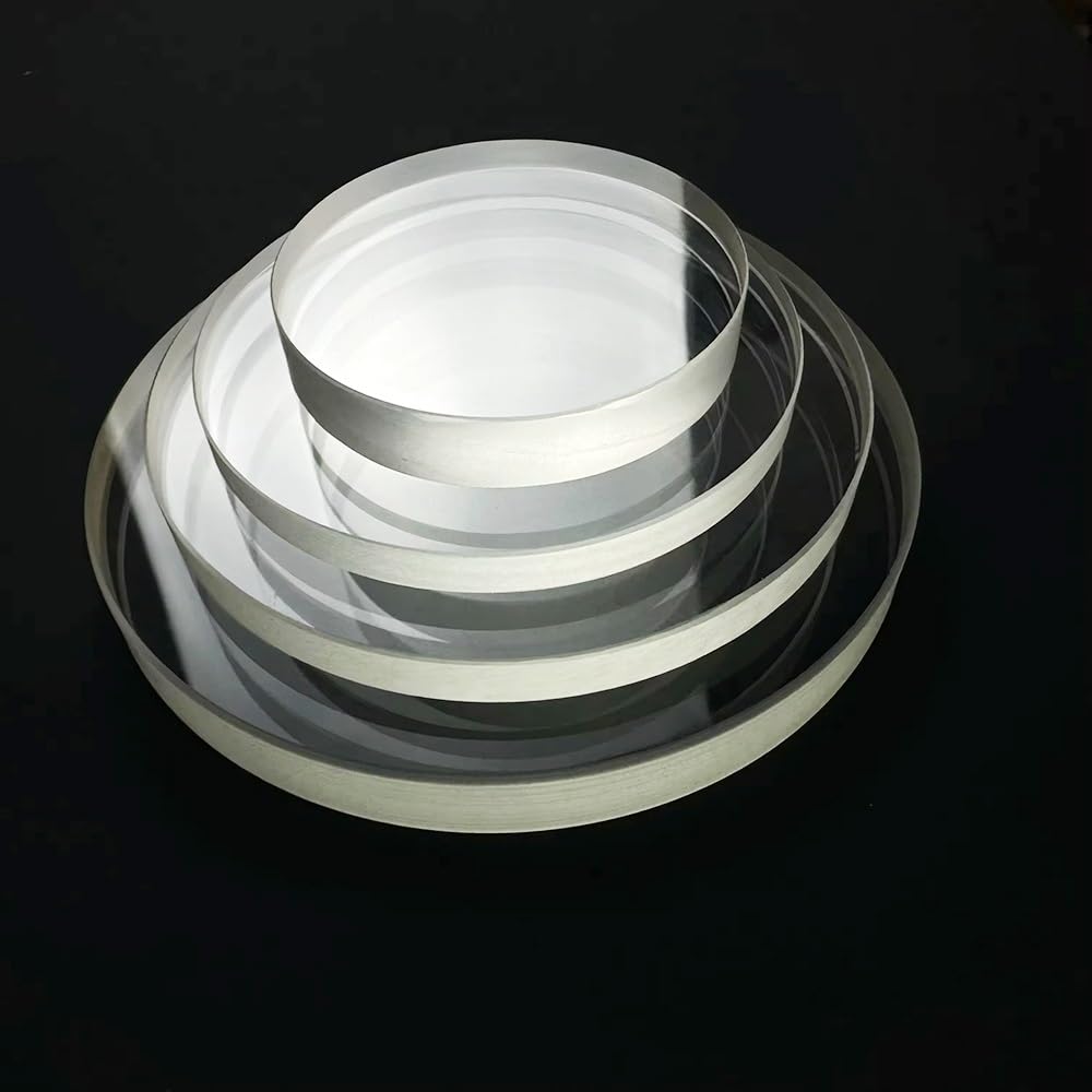 Tarcza Wziernika Borokrzemowego O Grubości 10 Mm, Odporna Na Temperaturę 500 ℃, Średnica 110–200 Mm, Okienko Zbiornika Przemysłowego, 1 Szt.(Diameter 165mm)