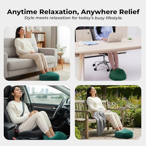 Image of Durafit91 Electric Foot Massager for Pain Relief, Feet Massager with Hand Simulation Massage, Air Compression, Shiatsu, Deep Kneading, Blood Circulation, Relaxation & Stress Relief, Portable Massager