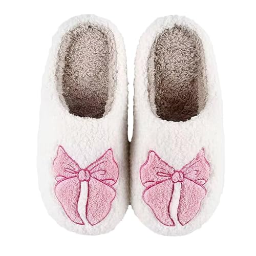 Image of LNERIP Animal Slippers Fruit Slippers Plant Slippers Various Cartoon Patterns Fluffy Soft Memory Foam Retro Indoor Outdoor Home Couple Shoes
