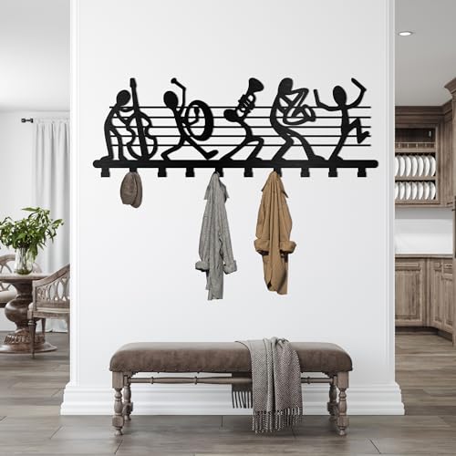 Perchero de pared Música