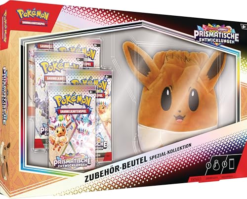 Pokémon-Sammelkartenspiel: Spezial-Kollektion Karmesin &amp; Purpur – Prismatische Entwicklungen: Zubehör-Beutel
