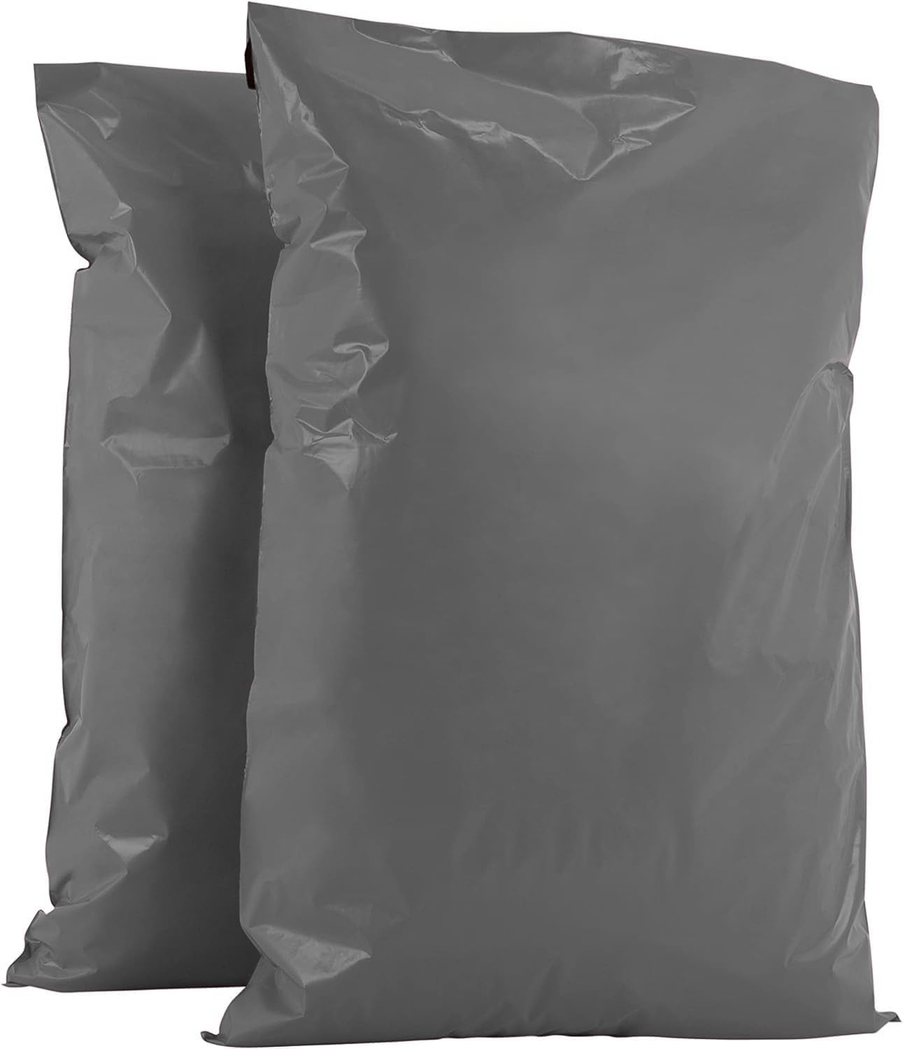 AKAR 22" x 30" GREY Poly Mailer Shipping Mailing Bags - Tear Proof Self Sealing Packaging Packing Postage Envelope - 550mm x 750mm. (Pack of 500)