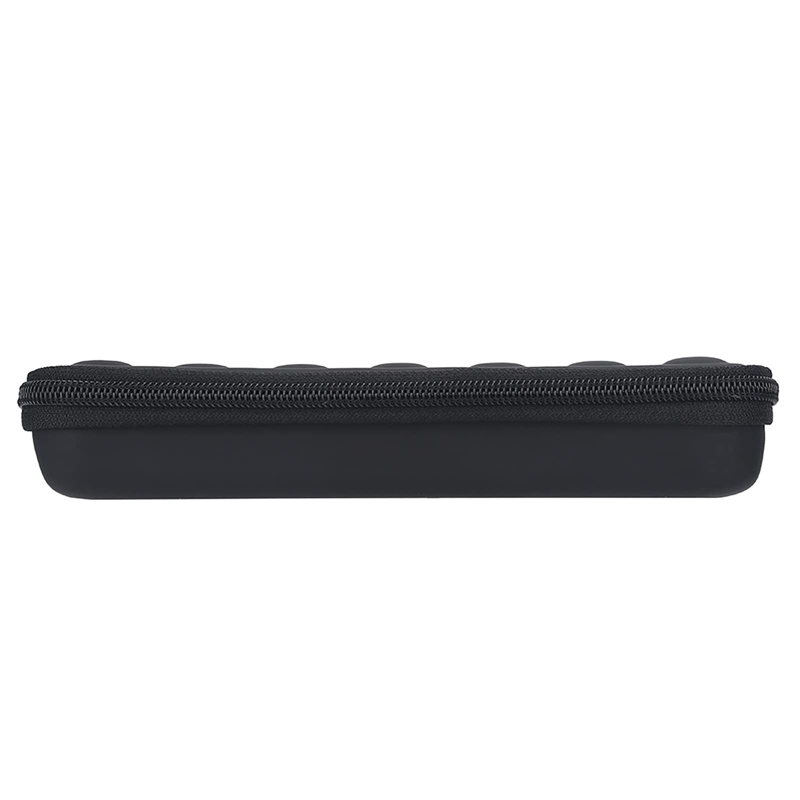 étui pour Harmonica, étui de Transport étuis de Rangement et Pochettes pour 7 Harmonicas en Cuir PU Noir Harmonica à Fermeture éclair