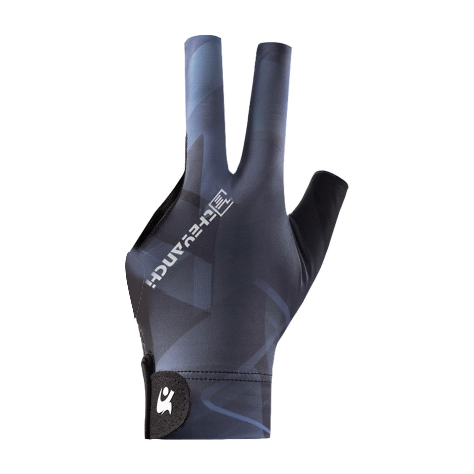 Three Finger Billiard Gloves - Breathable Billiard Pool Gloves | Billiard Gloves For Billiard Cues | Non-Slip Billiard Gloves | Lightweight Sports Gloves For Women, Men, Billiard Shooters And Sports A