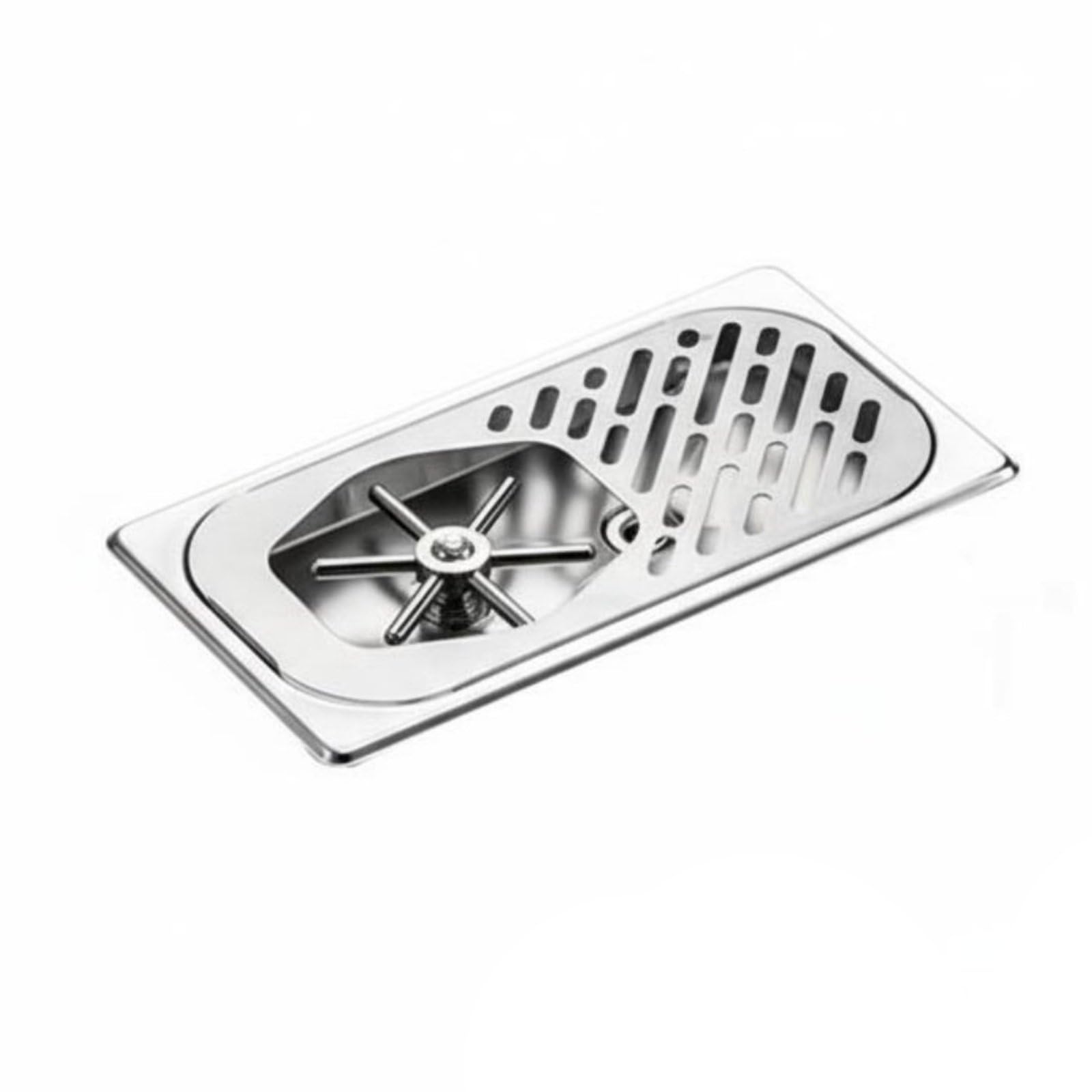 Risciacquatore per Bicchieri in Acciaio Inox Antiruggine Lavabicchieri a Pressione da Incasso Anticorrosione per Operatori di Bar, Caffetteria, Cucina, S, Fc-115 Rondella Coppa