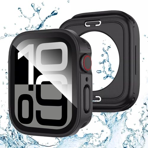 TALENANA for Apple WatchP[Xy2 in 1h݌vz46/42mm AbvEHb`یP[X KXtB ̌^ Series 11/10 3DpGbWfUC PCf ^b`x Sʕی Ռz AbvEH