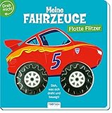  Meine Fahrzeuge FLOTTE FLITZER: Pappenbuch mit Rädern