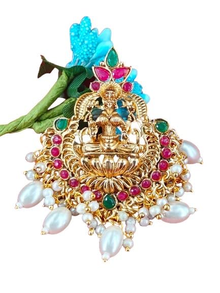 See full amazon price history chart for NANDANA COLLECTIONS Matt Green Kempu Temple Jewellery Lakshmi Gold Plated Pendant Dollor Locket, Pearl Earrings, Pearl Necklace for Women NANDANA COLLECTIONS Matt Green Kempu Temple Jewellery Lakshmi Gold Plated Pendant Dollor Locket, Pearl Earrings, Pearl Necklace for Women (B0D7HZ98DY) Amazon Price History, Amazon Price Tracker