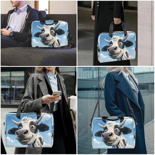 Bolso para portátil 16 pulgadas con asa y correa desmontable miniatura 7