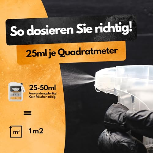 Gegen Käfer! – Insektenschutz Abwehrmittel Kanister – 5 L – Anwendungsfertig – Schutz vor Vorrats- & Materialschädlingen – Für Innenbereiche – Langzeitschutz – Bis 200 m² – PT19 Repellent