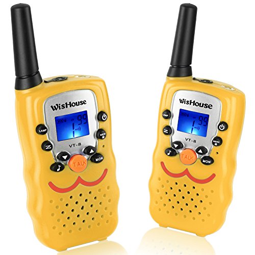 Wishouse 2 Way Radio Walkie Talkies, 22 Channel Long Range Uhf FRS Walky