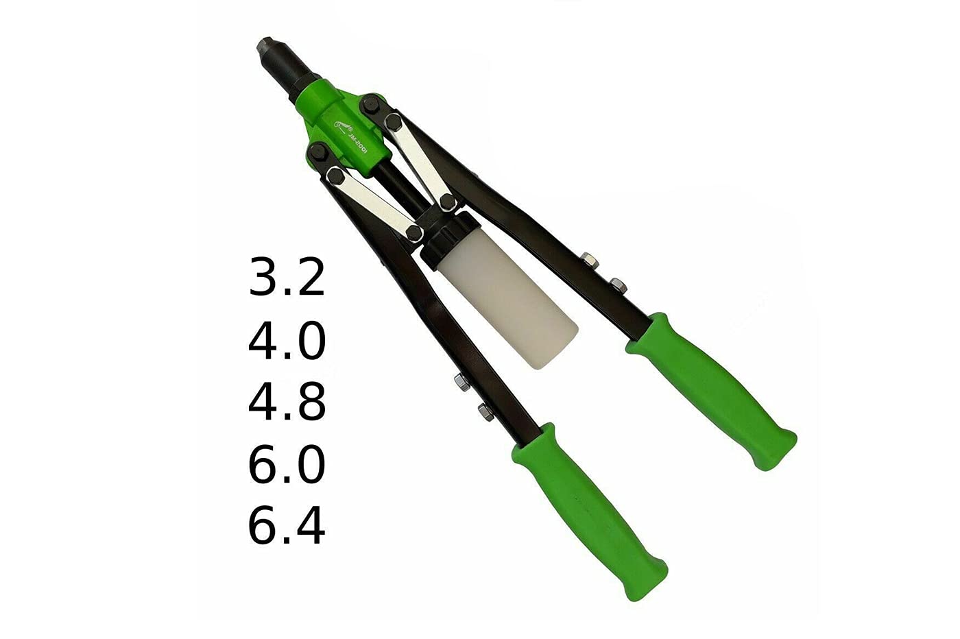 YASTA Rivettatrice manuale 450mm adatta a rivetti 3.2/4.0/4.8/6.0/6.4 18 pollici