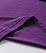 Esenchel Women's Tunic Top Casual T Shirt for Leggings 3X Purple