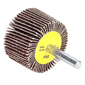 Aramox Lamellenschleifscheibe für Winkelschleifer