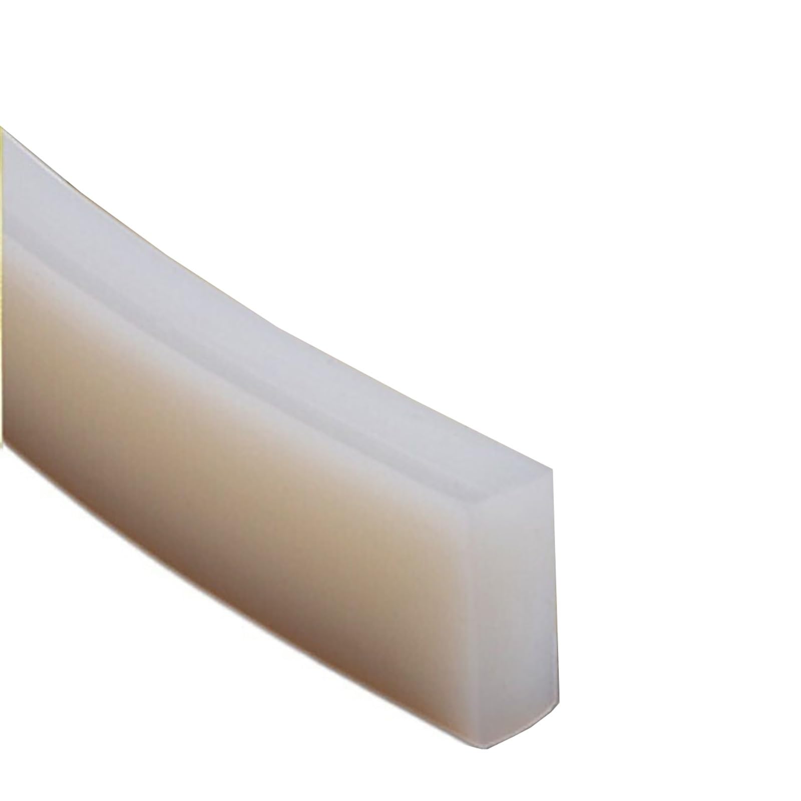 Tira de sellado, Tira de sellado caucho silicona sólida resistente a altas temperaturas (tamaño: 20x30 mm)