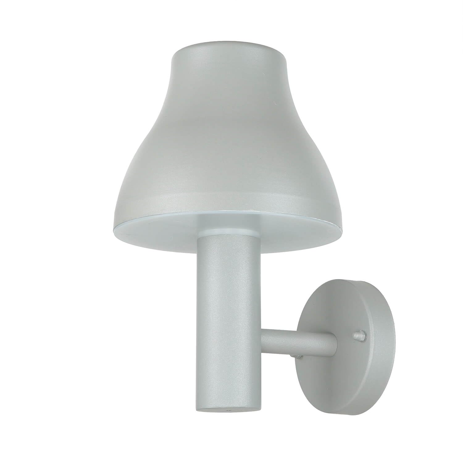 Licht-Erlebnisse Lampada LED da parete in alluminio per esterni in argento IP44 680 lm 3000 K lampada da parete decorativa per casa giardino esterno