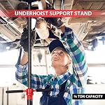 SPECSTAR Underhoist Support Stand 3/4 Ton Jack Stand 1650Lbs Capacity - Image 2