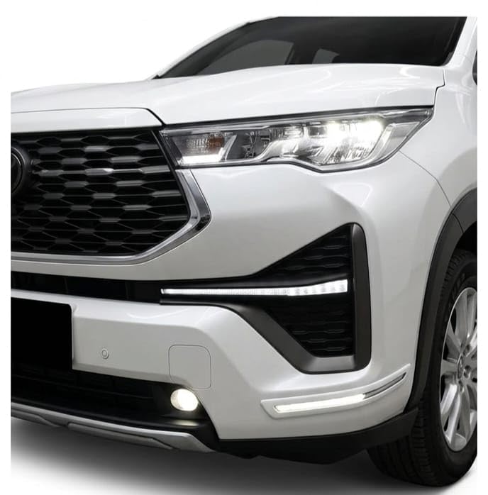 DRL LED with Frame for Innova Hycross, Set of 2 | Scanning Feature, Matrix Feature, Set of 2-image-37