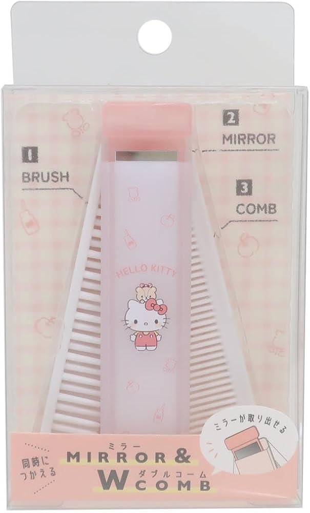 Amazon.co.jp: サンリオ ミラー＆ダブルコーム ハローキティ