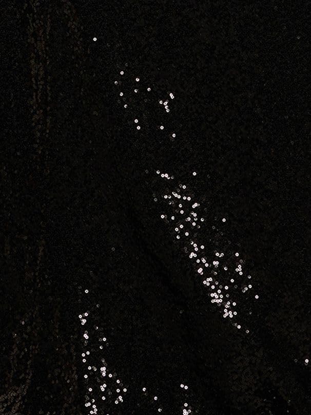 David's Bridal Sculpted Strapless Neckline Sequin Sheath Dress - Image 5