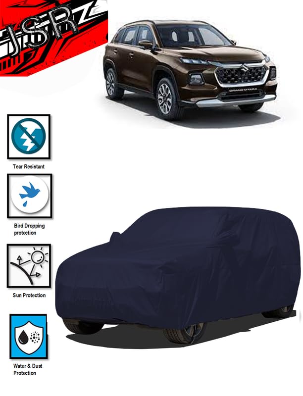 Image of J S R Waterproof Body CAR Cover for Maruti Suzuki Grand VIATARA (Maruti Suzuki Grand VIATARA CAR Cover | Grand VIATARA CAR Cover | Grand VIATARA CAR Cover Waterproof | CAR Cover for Grand VIATARA)