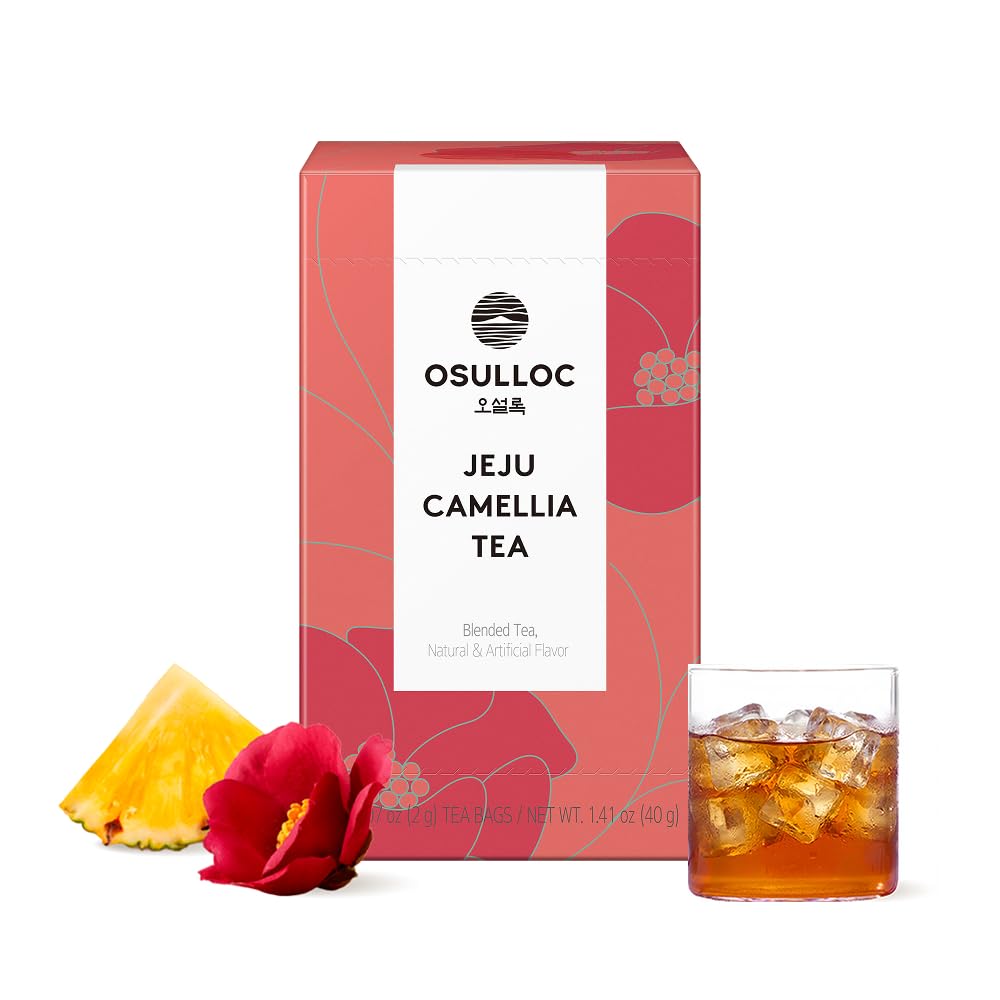 OSULLOC Camellia Flower Tea (Tropical fruity flavors), Fruit tea