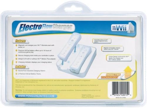 Penguin United Wii Induction Dual Charger for Wii Remotes