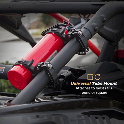 Scosche PSM11004 TerraClamp Heavy Duty Fire Extinguisher and BoomBottle Universal Vehicle Mount, Large (Pack of 2)